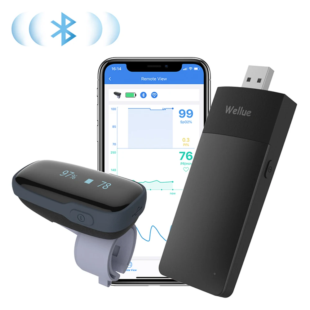 Измеритель пульса с поддержкой Bluetooth и функцией непрерывного отслеживания