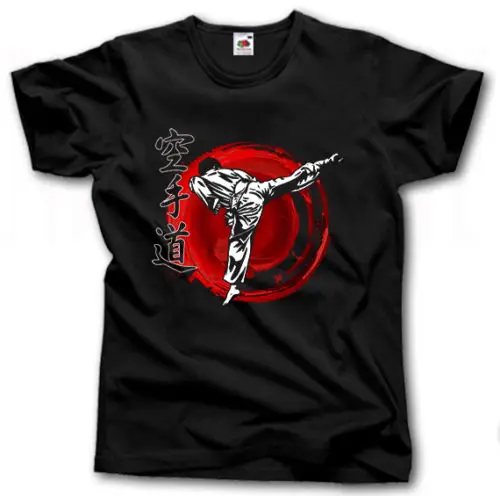 Karate T Shirt Kung Fu Mortal Art Fight Judo Cool Casual pride t shirt men Unisex Fashion tshirt free shipping funny |