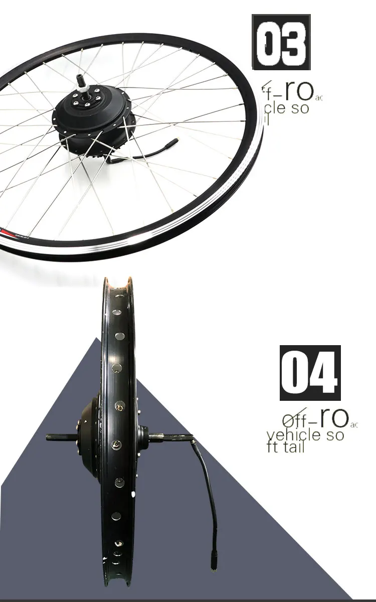 Электрический велосипед конверсионный комплект бесщеточный редукторный двигатель комплект электродвигателей Bicicleta электрический набор преобразования для электрического велосипеда электрический велосипед комплект