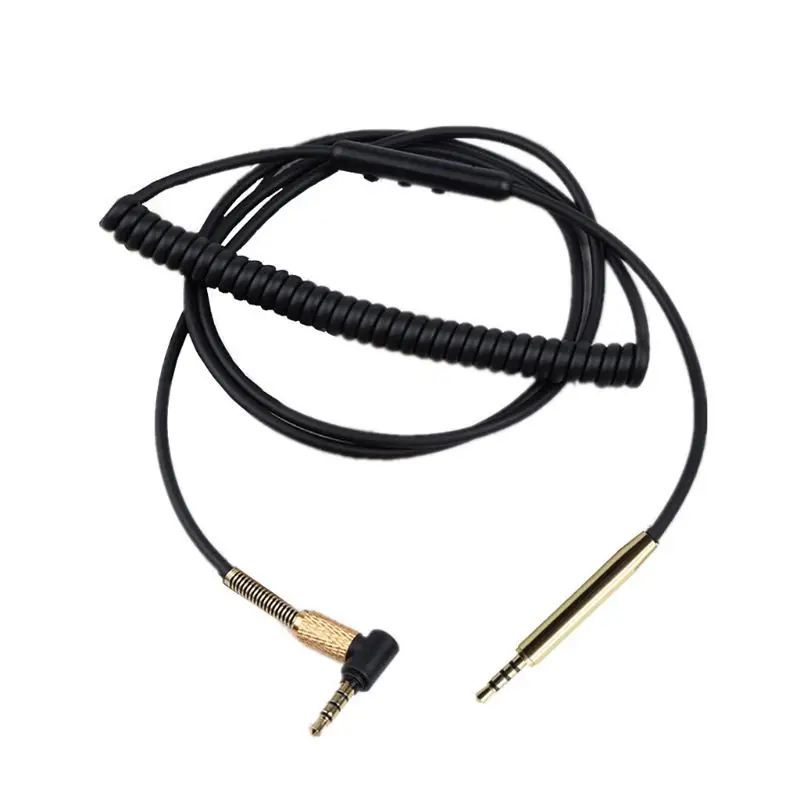 

Audio- Spring Cable For -AKG Y40 Y50 Y45/-JBL S700/QC25 OE2 QC35 Headphone Cable