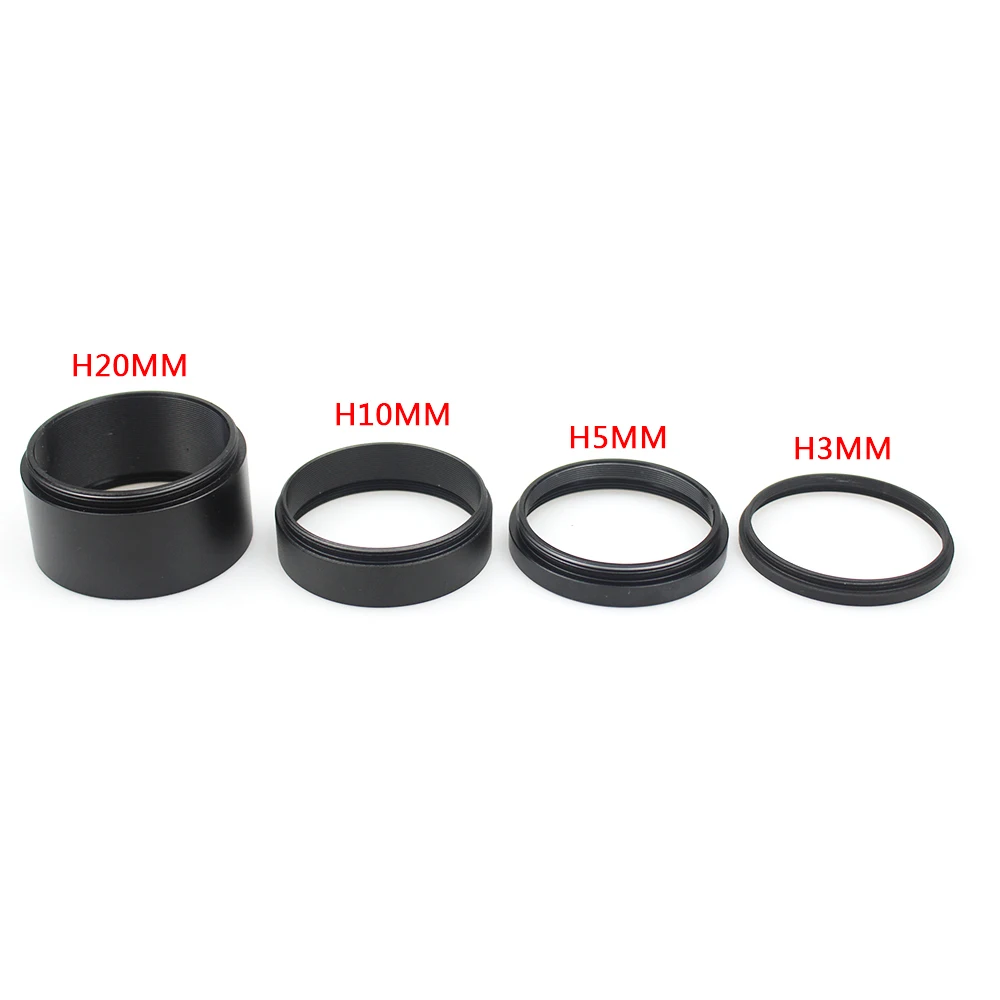 M42x0.75 on Both Sides Astromania Astronomical T2-Extension Tube Kit for Cameras and eyepieces Length 8mm 10mm 20mm 40mm 