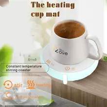 Подогреватель из закаленного стекла, подстаканник, USB, для чая, кофе, напитков, Термокружка, подстаканник, подогреватель бутылок, коврик, портативные прочные аксессуары