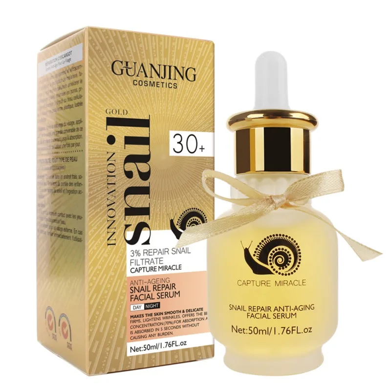 

Golden Snail Essence Liquid Facial Brightening And Moisturizing Facial Fine Line Brightening Essence