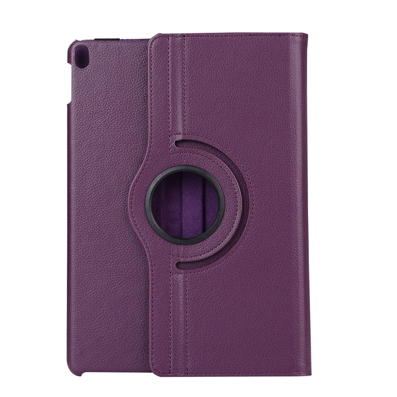 Фиолетовый чехол для планшета из искусственной кожи с подставкой вращающийся на 360 градусов Чехол для iPad 9,7 //air/air2 чехол