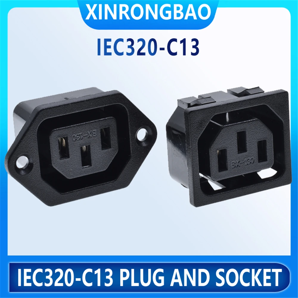 IEC320-C13 женский промышленные штепсельная вилка и розетка электрические оснастки
