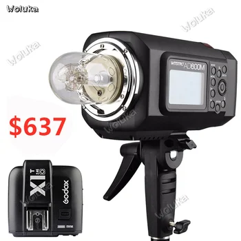 

Godox AD600M 600W 2.4G 8700mAh Li-on Battery Portable Flash Strobe Godox Mount + X1T-O Transmitter For C/N/S/O/F CD50 T03 2Y