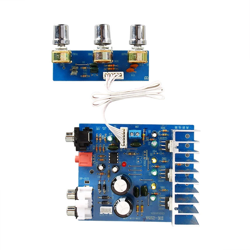 TDA2030 2.1 Channel Audio Amplifier Board 15W*2+30W Subwoofer Amplifiers Stereo For Speaker Amp DIY Accessories Dual AC12V-15V