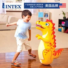 Intex44669 надувной нижний стакан детский боксерский мешок игрушка надувная игрушка фитнес раннее образование 3D развивающие