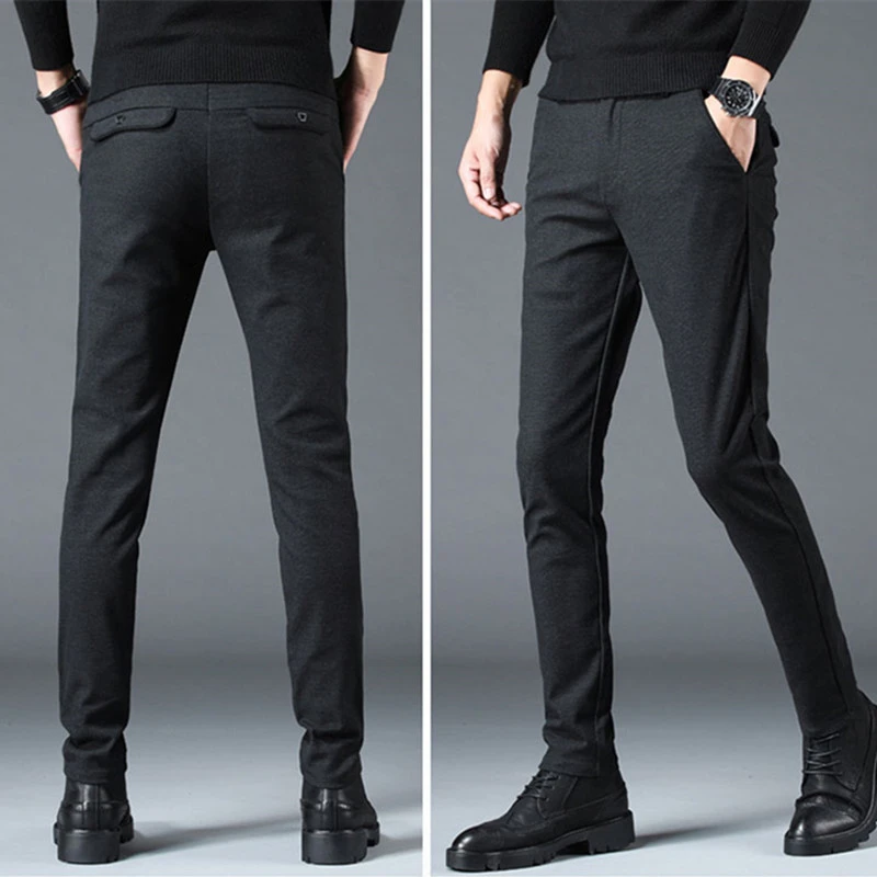 casual wool trousers