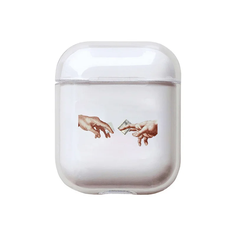 I301512 Чехол для телефона с абстрактным рисунком для Apple Airpods 2/1, чехол с милым мультяшным рисунком, мягкий чехол для наушников Airpod, чехол для air pods - Цвет: I301512