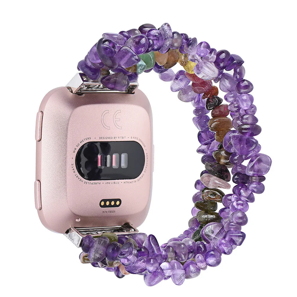 B HIPERDEAL модный сменный металлический ремешок для часов Ремешок Для Fitbit Versa ремешок высококачественный ремешок для часов Jy24 - Цвет: B