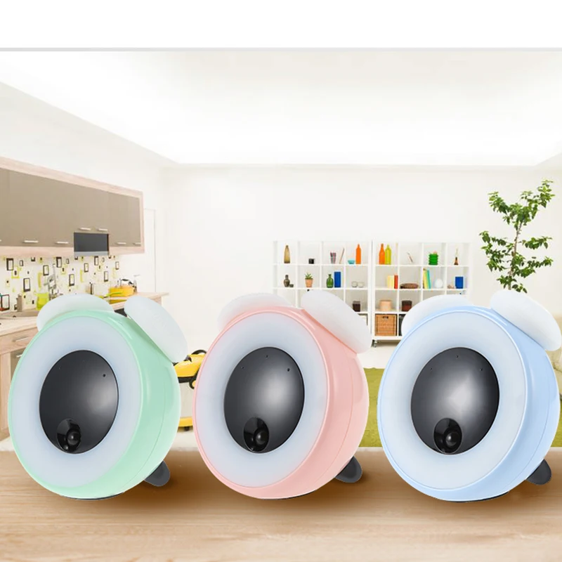 

Multifunction Intelligent Sensor Mushroom Shaped Led Night Light Bedside Lamp With Digital Alarm Clock New Home Decor