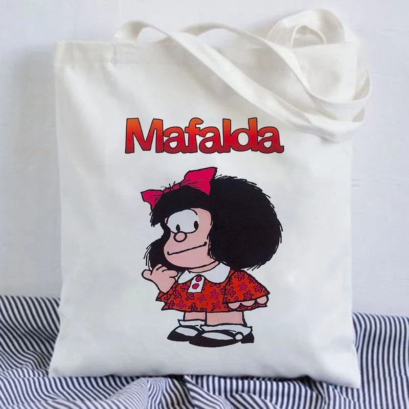 mafalda em portugues, bom dia Tote Bag by Stratoguayota