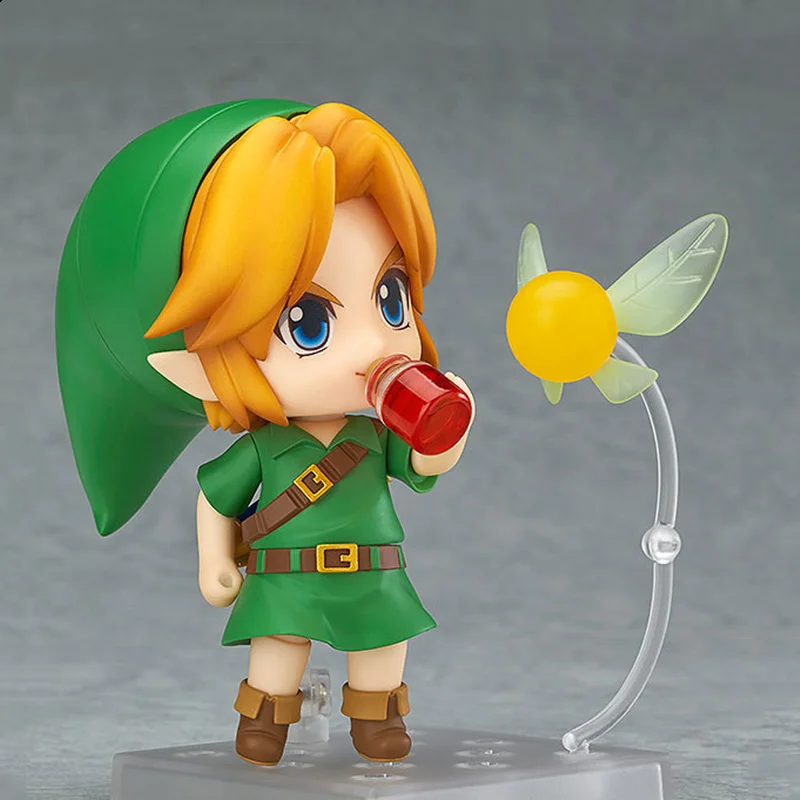 Action Figures Zelda Link #553 Majoras Mask Cute Model Doll for Children Anime Figurine Legend Toys Collection Figma Juguetes