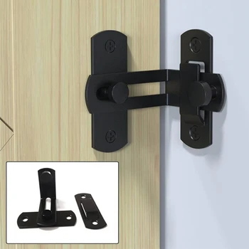 

American Barn Door Lock Stainless Steel Sliding Door Buckle Lock 48*35mm For American Barn Door Locks