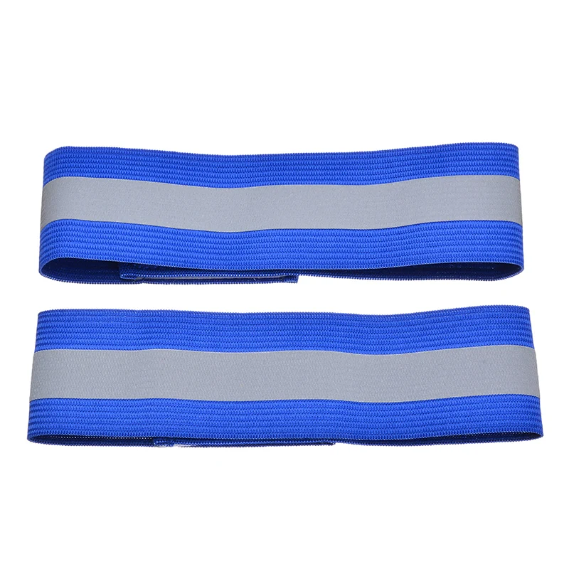 2Pcs Safety Night Reflective Arm Band Safety Belt Strap Night Run For Outdoor Sports Night Running Cycling