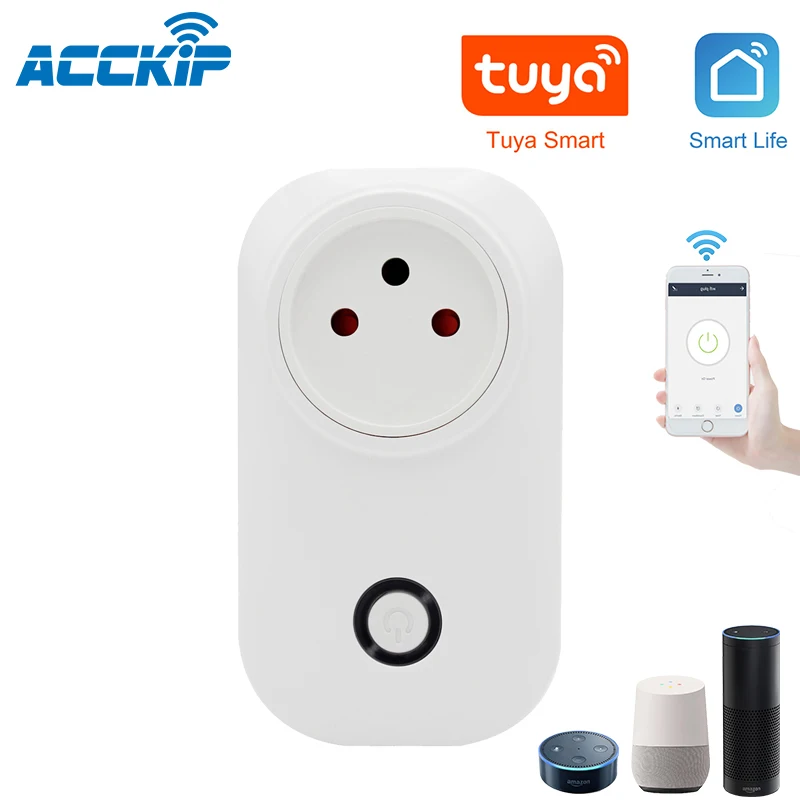 Смарт-розетка с wi-fi и таймером 16 а | Электроника