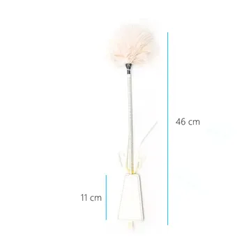 Flirt Tickle Erotic Feather with Fetish Punish Leather Spank Whip for Men Women Sex Blindfolded Stimulation Teasing Stick Toys 4