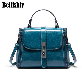 

Bellishly Girls Bags Cross Body Luxury Handbag Women 2019 Designer Female Shoulder Bag Hobo Ladies Genuine Leather Fashion Sac