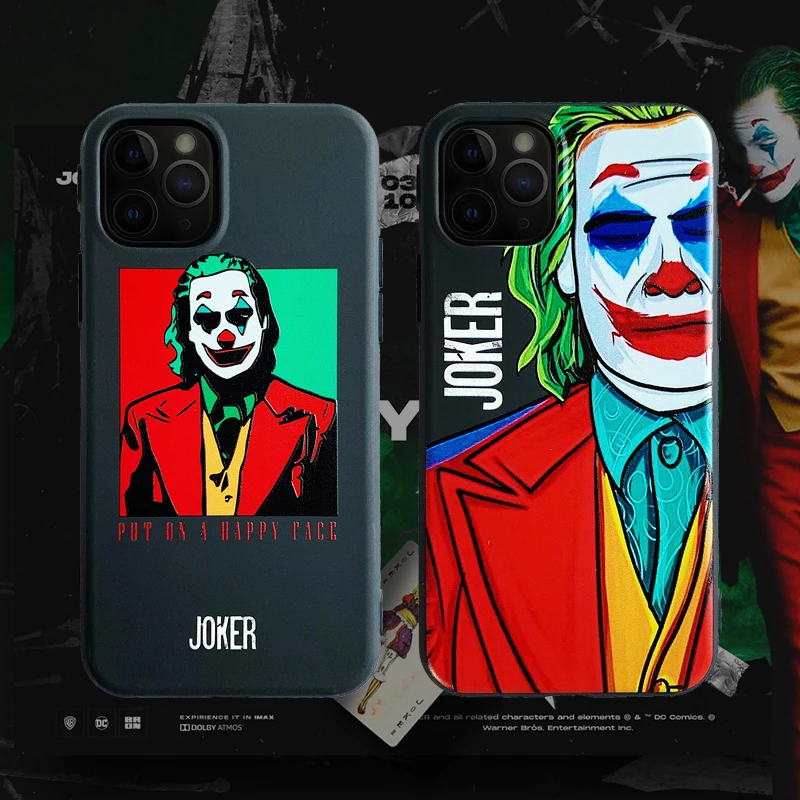 Забавный чехол для телефона с рисунком Джокера iphone 11 Pro X XR XS Max 6s 7 8 plus задняя