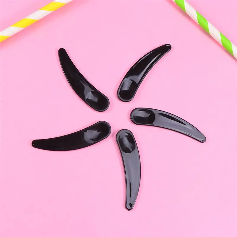 50Pcs Disposable Makeup Stick Facial Mask Stick Spoon Cosmetic Plastic Spatula Scoop Professional Makeup Tools For Women Girls