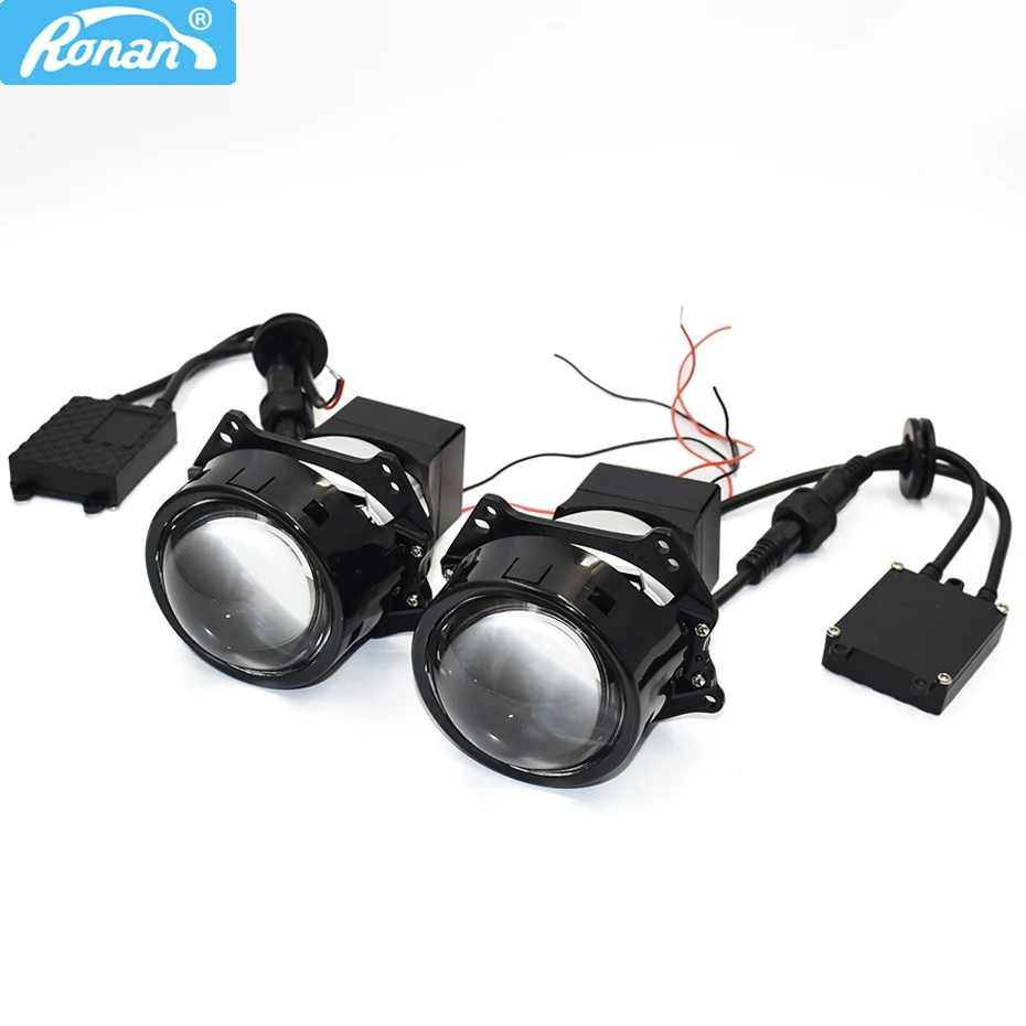  Ronan 3.0 inch Bi-LED 5500k 35w/45w 12V projector lens for Universal car headlight +50% bright more - 4000123920445