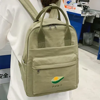 

JOYPESSIE Fashion Women Backpack Fruit Designer Bag Nylon Waterproof Backpack for Girls School Bag Leisure Travel Bag Mochila