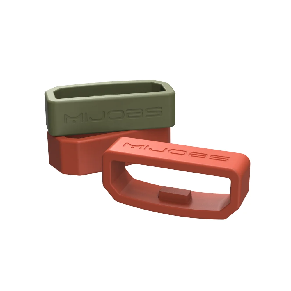 Premium Rubber Strap Keeper - Secure Retainer for Fitness Bands and Smartwatches