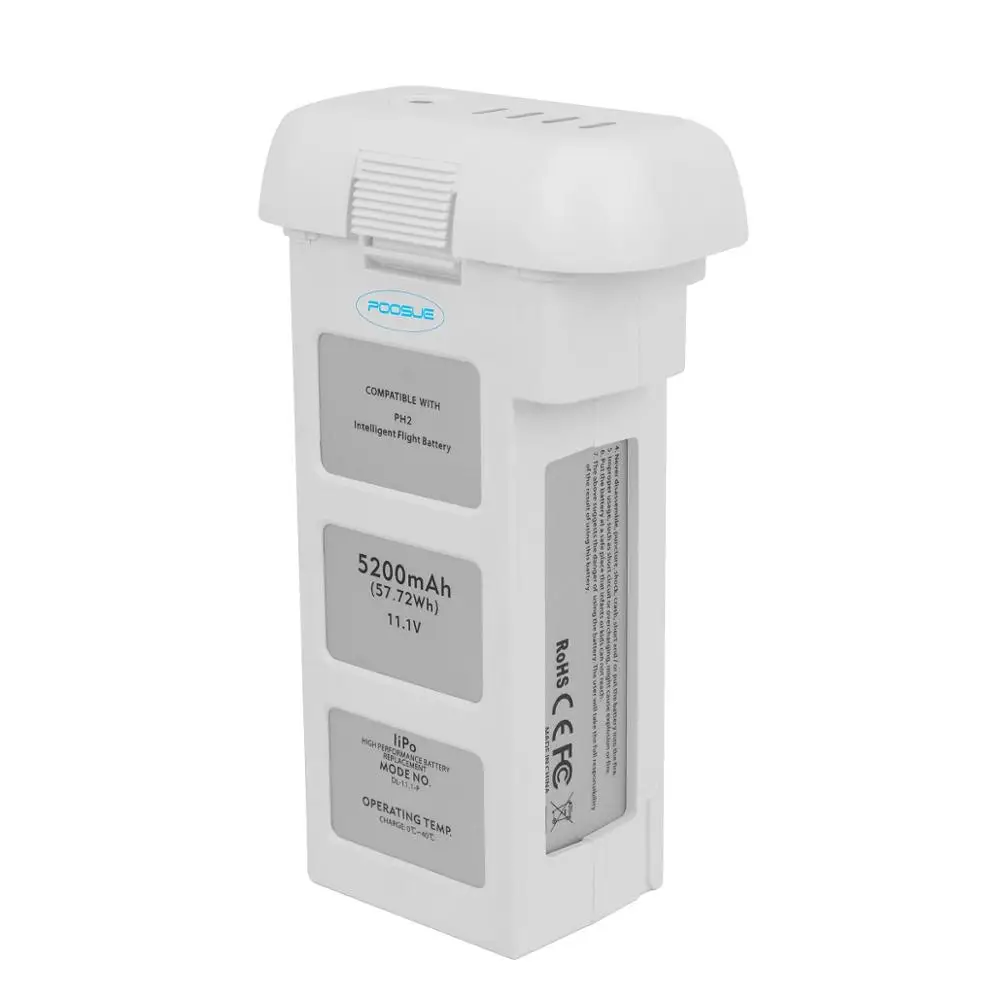 6000mA Подлинная DJI Phantom 2 интеллектуальная Полетная батарея 15 V LiPo 4S 856678P