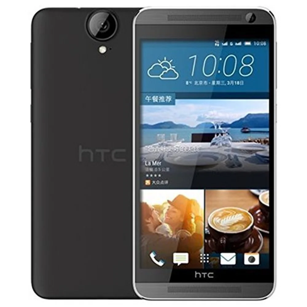 Б/у разблокированный HTC One E9 Plus 4G LTE Global 5 дюйма Восьмиядерный MT6795 3G ОЗУ + 32 Гб ПЗУ 13