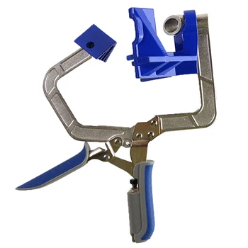 

Auto-adjustable Rugged 90 Degree Corner Clamp and Face Frame Woodwork Right Angle Clamp Fit Tool Woodworking Clamp
