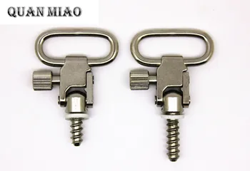 

1 pair Hunting Accessories Quick Detach Sling Swivels Stud Kit For Gun Rifle Hunting W/Screws Sling Mount