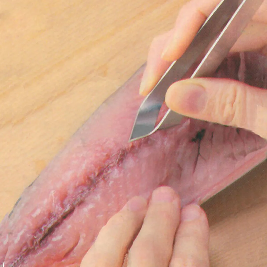 1 шт. Нержавеющая сталь щипцы для удаления рыбных костей волос клещи Съемник