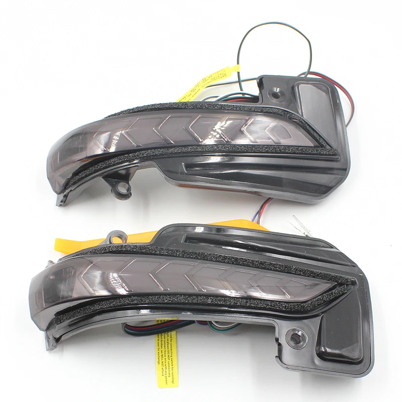 

NEW Dynamic Rearview Mirror LED turn Light Sequential Flowing LED Turn Signal lights forToyota Fortuner Revo Hilux Innova