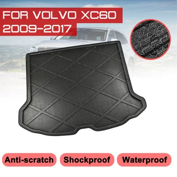 

Car Rear Trunk Boot Mat Waterproof Floor Mats Carpet For Volvo XC60 2009-2017 Anti Mud Tray Cargo Liner