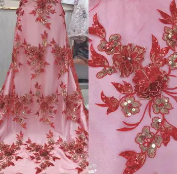 

african net lace/african french Lace fabric/african lace fabric SYJ-58988 with good quality Wholesale