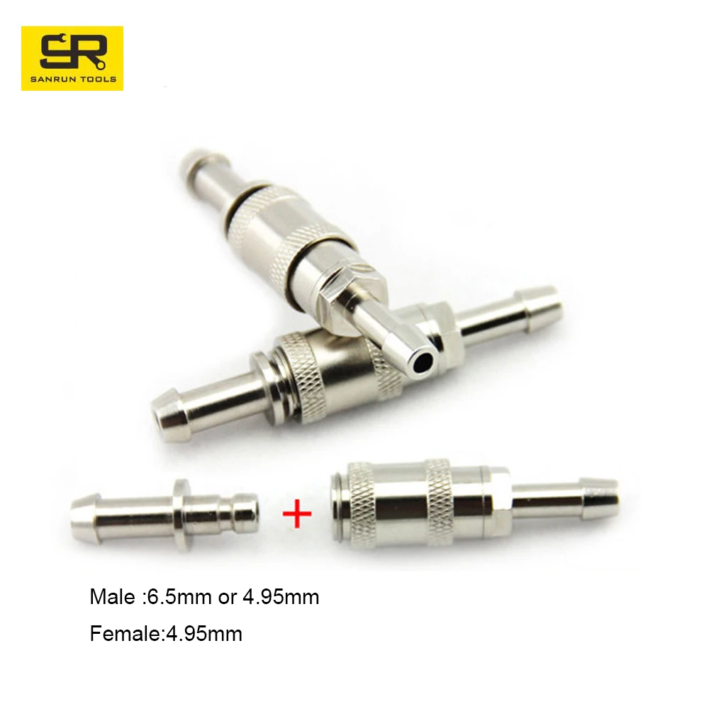 

BPM Blood sphygmometer Cuff Connector Quick Plug Connector Hose Metal Push-In Connector Medical Connector Pneumatic Connector