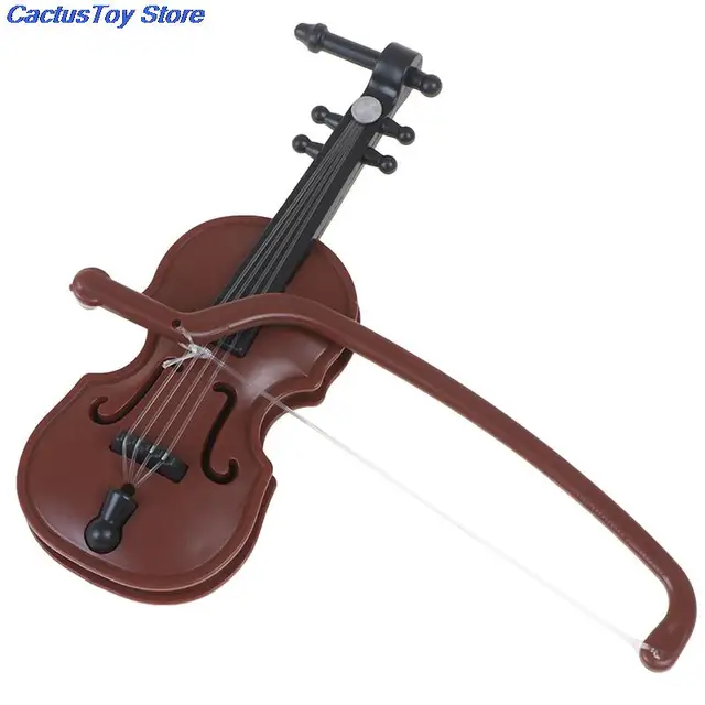 1/12 Dolls House Miniature Plastic Violin Music Instrument Model Accessories Toy MYPANDA 4