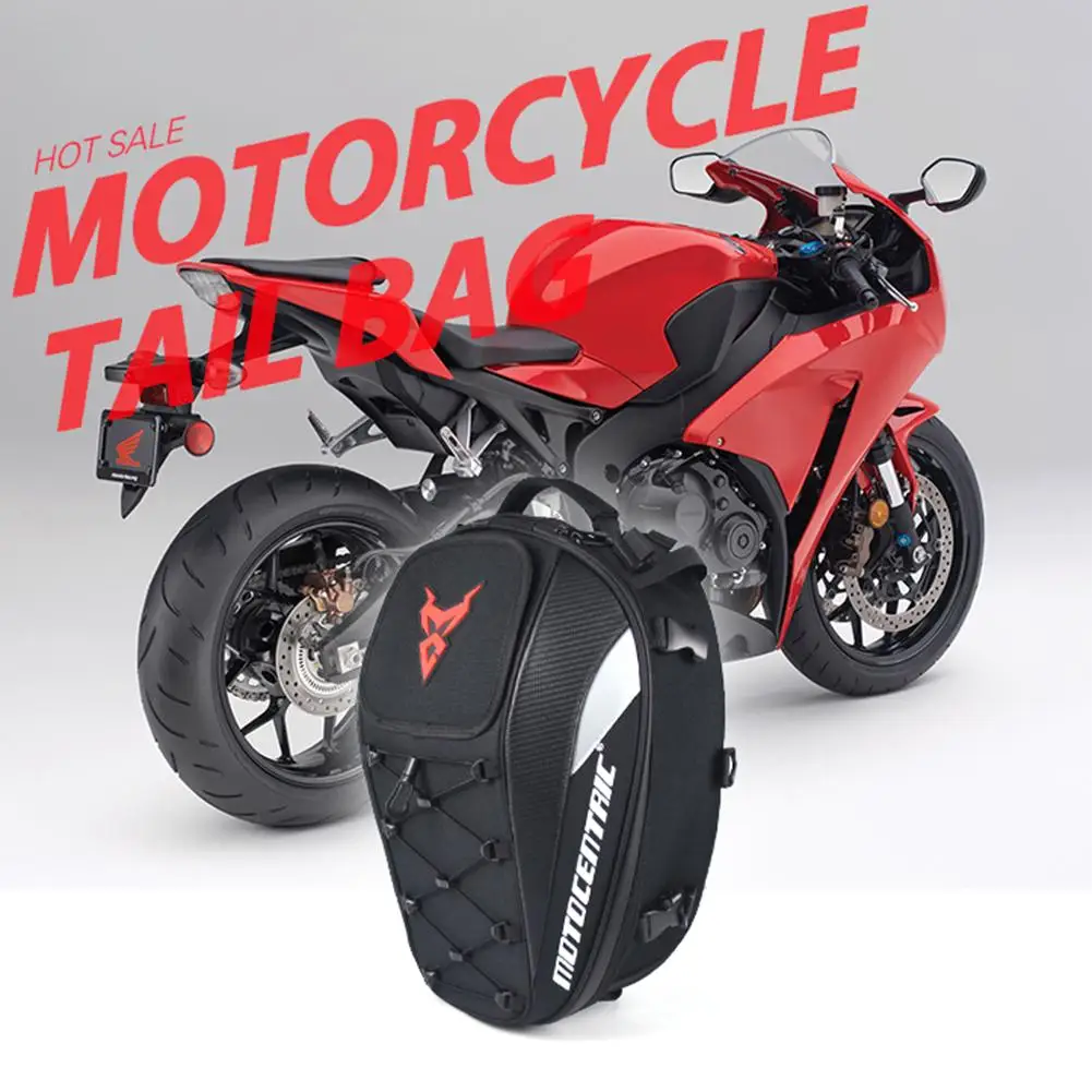 

2019 Waterproof Motorcycle Tail Bag Multi-functional Durable Rear Motorcycle Seat Bag High Capacity Motorcycle Rider Backpack