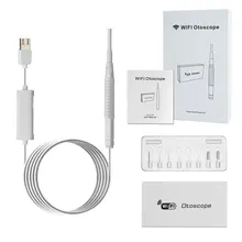 Wifi эндоскоп камера Wifi эндоскоп для чистки ушей эндоскоп HD 3,9 мм Многофункциональный 3 в 1 Otoscope прозрачный инструмент для ушной раковины