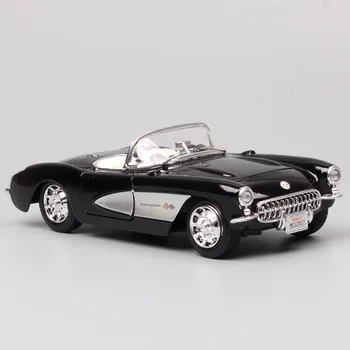 

1/24 Scale maisto vintage GM 1957 Chevrolet Corvette C1 convertible sport car chevy Vette Diecasts & Toy Vehicles model toy kids