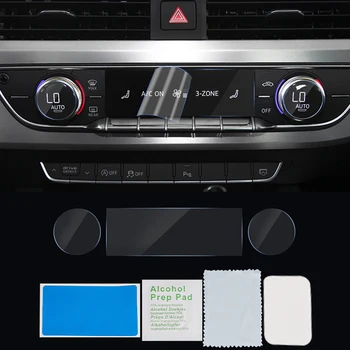 

Car Front A/C Monitor Screen Protector TPU Anti-scratch Film Trim Sticker Accessories for Audi A4 A5 S4 S5 B9 2017-2020