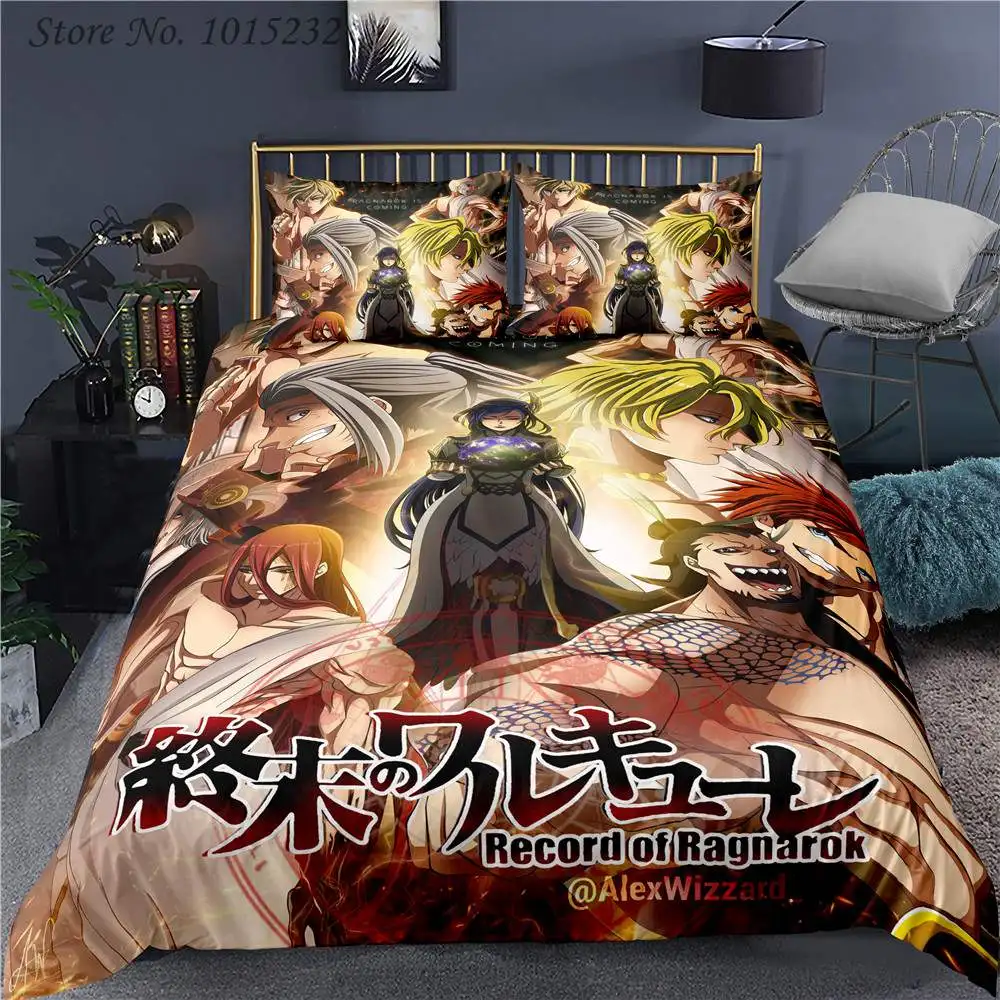 Anime Record of Ragnarok 3D Printed Bedding Set Duvet Covers