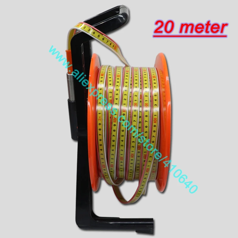 New Technology 20M Steel Cable Portable Ruler Level Meter For Well ...