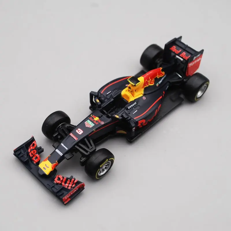 Bburago, 1/43, 1:43,, Red Bull, Daniel Ricciardo No3, F1, Формула 1, гоночный автомобиль, литая под давлением, модель, игрушка для детей, мальчиков и девочек - Цвет: 2016 Ricciardo No3