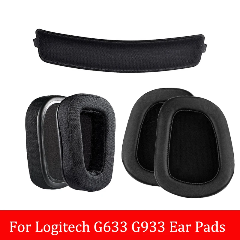 1 Paire Remplacement Coussinets D'oreille Compatible Avec Logitech G935