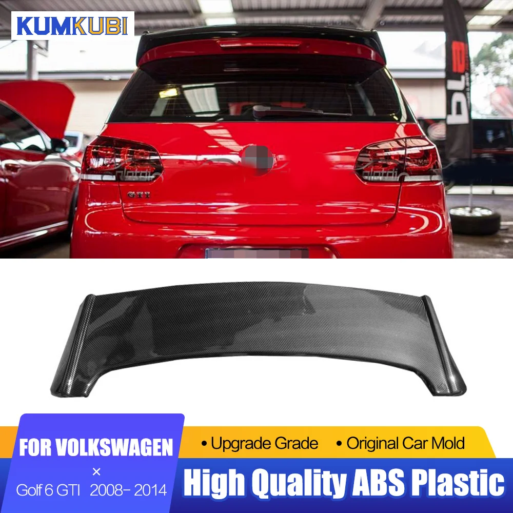 Per Volkswagen Vw Golf 6 Mk6 Gti R Spoiler 2008-2014 Spoiler Sul Tetto Posteriore Spoiler Ali Spoiler Per Volkswagen Golf 6 Gti/R20 Spoiler