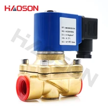 DC24V AC220V 110V 24 V, SMS, стальная труба большого диаметра ходовые непосредственные действующие нормально закрытый электромагнитный клапан, водные магистрали из Желтой меди с клапанами, G3/" G2", тройной этилен-пропиленовый 130 ℃