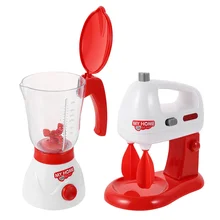 Exprimidor de simulación de 2 piezas, licuadora Adorable de imitación para niños