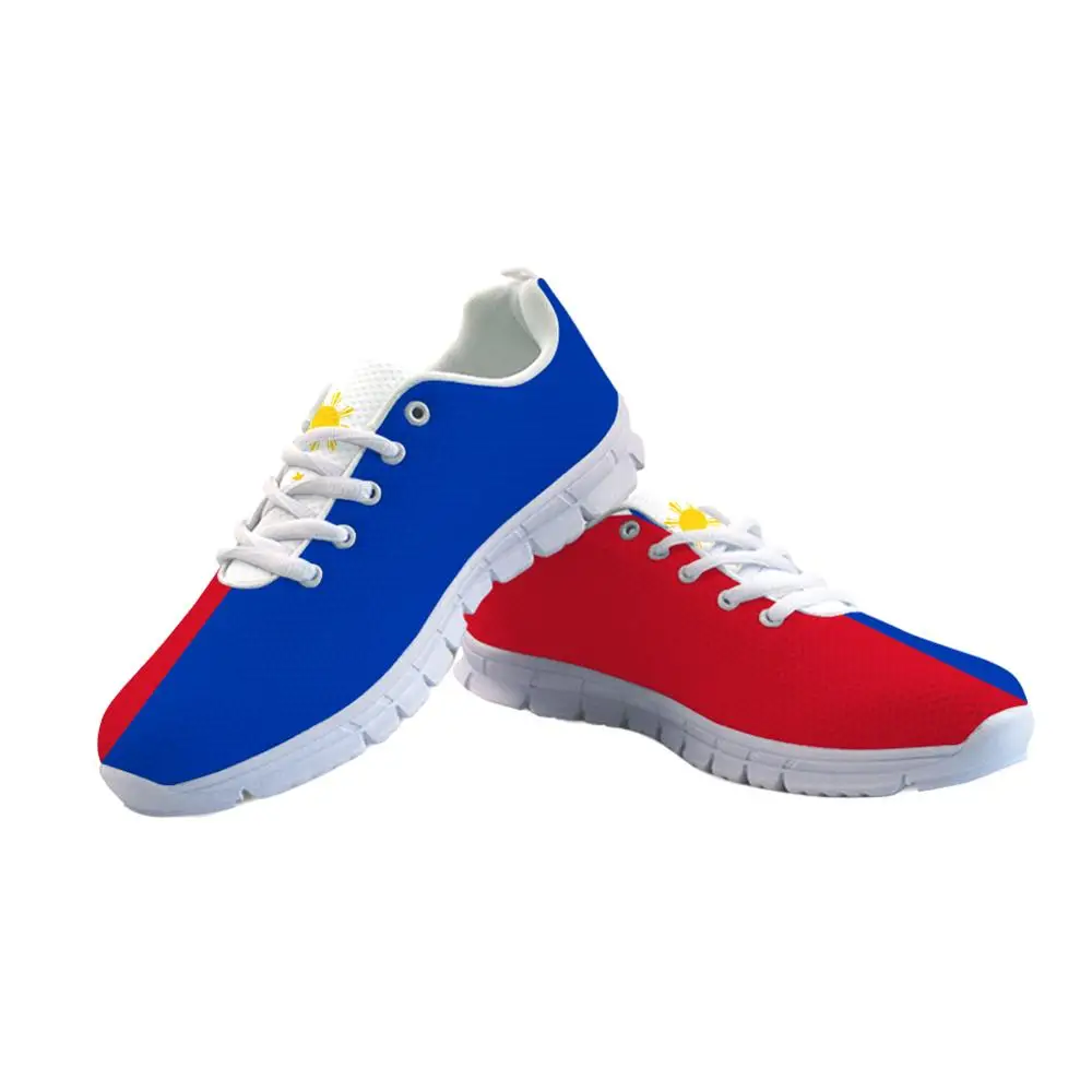 Мужские туфли для мальчиков на Филиппинах с номером на заказ; повседневная обувь с изображением национального флага - Цвет: 1007